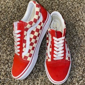 Vans Old Skool Checkerboard Skate Shoe